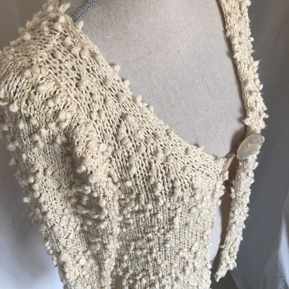 Popcorn knit cardigan - Picture 4 of 10